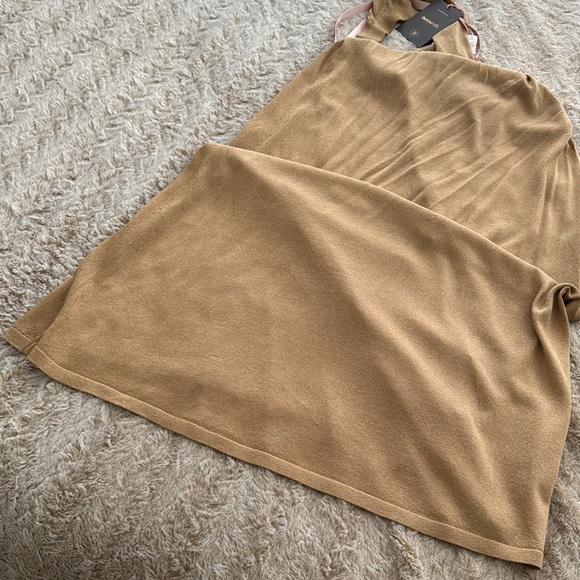 House of CB Selia Metallic Semisheer Gown - Picture 4 of 7